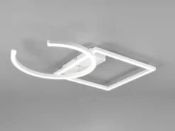 LED Deckenleuchte PIVOT Weiß - dimmbar, Breite 42cm
