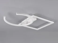 LED Deckenleuchte PIVOT Weiß - dimmbar, Breite 42cm