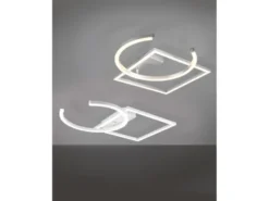 LED Deckenleuchte PIVOT Weiß - dimmbar, Breite 42cm