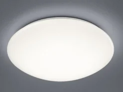 LED Deckenleuchte PUTZ Deckenschale rund Ø 37cm aus Kunststoff in Weiß IP44