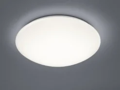 LED Deckenleuchte PUTZ II Deckenschale rund Ø 27cm aus Kunststoff in Weiß IP44