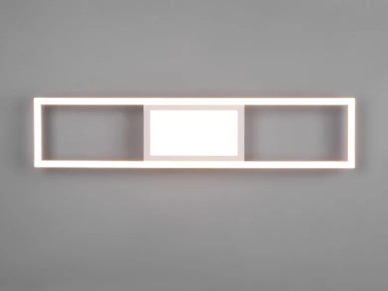 LED Deckenleuchte RIGIDO Weiß dimmbar & Lichtfarbe einstellbar, Breite 60cm