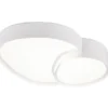 LED Deckenleuchte RISE mit Fernbedienung dimmbar Weiß, Breite 43,5cm
