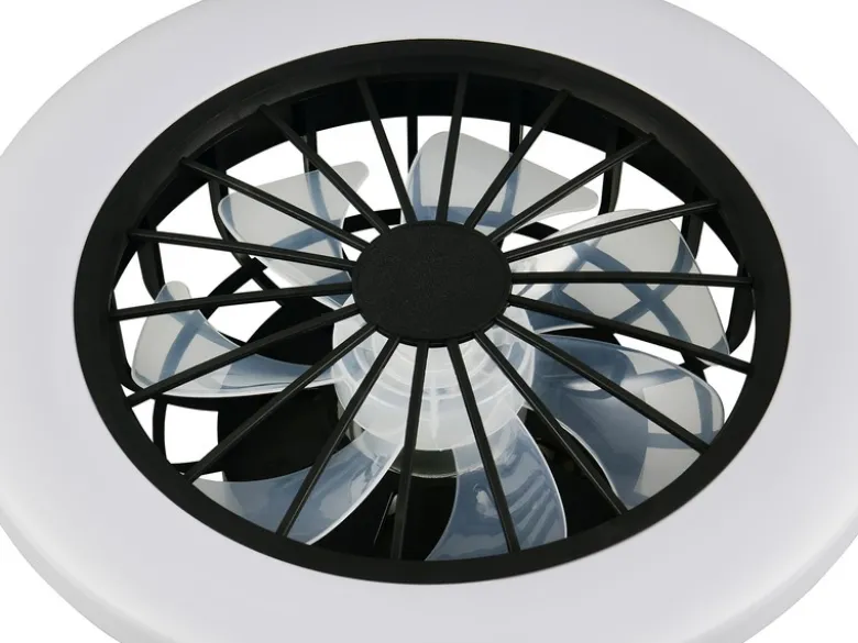 LED Deckenleuchte ROTSUND mit Ventilator, Tageslicht und Fernbedienung Ø 38cm