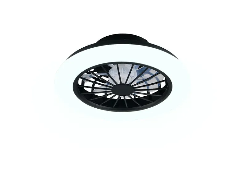 LED Deckenleuchte ROTSUND mit Ventilator, Tageslicht und Fernbedienung Ø 38cm