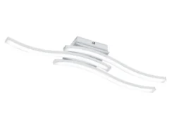 LED Deckenleuchte ROUTE Metall Weiß, Breite 56cm, Neutralweiß