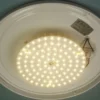 LED Deckenleuchte rund Opalglas matt, Nurglasleuchte, Ø 40cm
