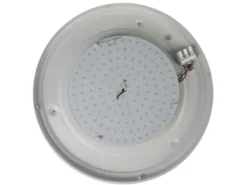LED Deckenleuchte rund Opalglas matt, Nurglasleuchte, Ø 35cm