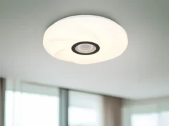 LED Deckenleuchte SANO dimmbar, mit Fernbedienung Tageslichtlampe Weiß Ø 39cm