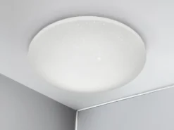 LED Deckenleuchte SILMA klein mit Sternenhimmel fürs Bad IP44, Ø 28cm