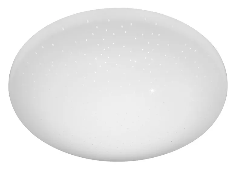 LED Deckenleuchte SILMA klein mit Sternenhimmel fürs Bad IP44, Ø 28cm