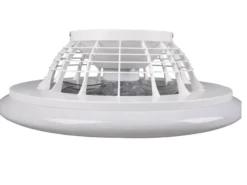 LED Deckenleuchte STRALSUND mit Ventilator, Fernbedienung & Tageslicht Ø 49cm