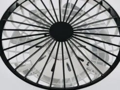 LED Deckenleuchte SVAERHOLT mit Ventilator, Tageslicht und Fernbedienung Ø 60cm