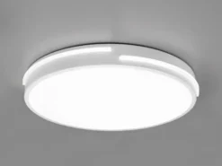 LED Deckenleuchte TACOMA Weiß dimmbar Lichtfarbe einstellbar, Ø 40cm