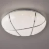LED Deckenleuchte TIBOR mit Sternenhimmel, 3 Stufen dimmbar, Ø 28cm