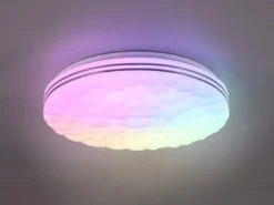 LED Deckenleuchte TIGER dimmbar Sternenhimmel Farbwechsel, Ø 38cm