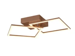 LED Deckenleuchte TRAIL Coffee schwenkbare Module, Breite 60cm