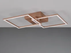 LED Deckenleuchte TRAIL Coffee schwenkbare Module, Breite 60cm