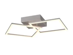 LED Deckenleuchte TRAIL Titan schwenkbare Module, Breite 60cm