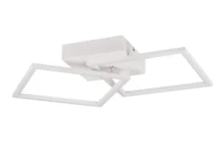 LED Deckenleuchte TRAIL Weiß schwenkbare Module, Neutralweiß, Breite 60cm