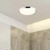 LED Deckenleuchte UMBERTO in Chrom Ø 29cm, IP44 - Badlampen