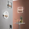 LED Deckenleuchte und Wandleuchte HAWAII in Weiß, 3 Lichtfarben, 40x40cm