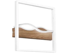LED Deckenleuchte und Wandleuchte HAWAII in Weiß, 3 Lichtfarben, 40x40cm