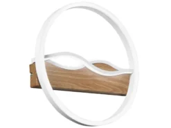 LED Deckenleuchte und Wandleuchte HAWAII in Weiß, 3 Lichtfarben, Ø 40cm