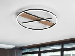 LED Deckenleuchte und Wandleuchte AZIMUTH 3 Lichtfarben einstellbar, Ø 40cm