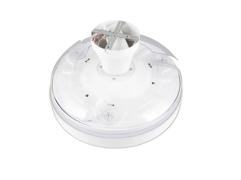 LED Deckenleuchte VANSBRO mit Ventilator und Fernbedienung Ø 49cm - max. 106cm