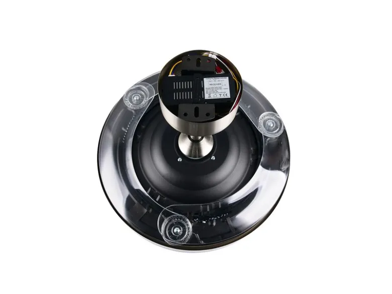 LED Deckenleuchte VOLDA mit Ventilator und Fernbedienung Ø 49cm - max. 106cm