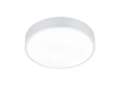 LED Deckenleuchte WACO in Weiß matt extern dimmbar flach, Ø 31cm