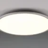 LED Deckenleuchte YUMA flach mit Fernbedienung, 3 Lichtfarben & RGB, Ø 60cm