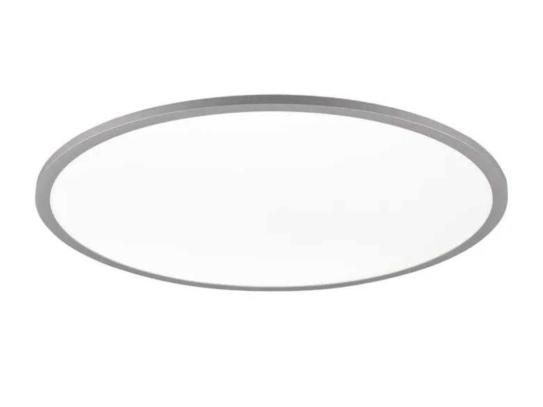 LED Deckenleuchte YUMA flach mit Fernbedienung, 3 Lichtfarben & RGB, Ø 60cm
