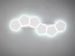 LED Deckenleuchte ZAYA mit Fernbedienung & 3 Lichtfarben, Weiß, Breite 99cm
