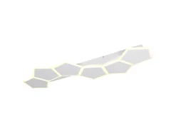 LED Deckenleuchte ZAYA mit Fernbedienung & 3 Lichtfarben, Weiß, Breite 99cm