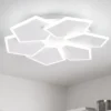 LED Deckenleuchte ZAYA mit Fernbedienung & 3 Lichtfarben, Weiß Ø 50,5cm