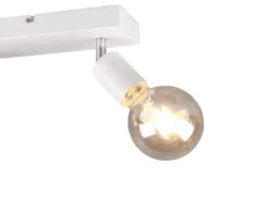 LED Deckenstrahler Balken 2-flammig Weiß dimmbar, Breite 26cm