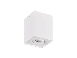LED Deckenstrahler eckig Weiß, Breite 9,6cm