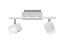LED Deckenstrahler ROUBAIX 2-flammig Weiß matt, Breite 34cm