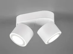 LED Deckenstrahler TAURUS 2-flammig Weiß, Breite 18cm