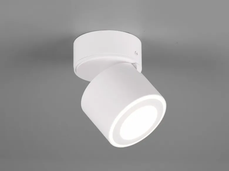 LED Deckenstrahler TAURUS 1-flammig Weiß, Ø 8,7cm