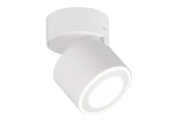 LED Deckenstrahler TAURUS 1-flammig Weiß, Ø 8,7cm