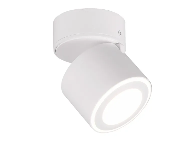 LED Deckenstrahler TAURUS 1-flammig Weiß, Ø 8,7cm