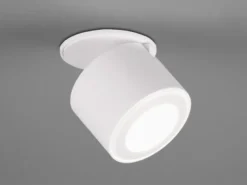 LED Deckenstrahler TAURUS 1-flammig Weiß, Ø 8,7cm