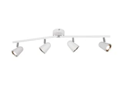 LED Deckenstrahler TOULOUSE Weiß 4-flammig, Arme schwenkbar, Breite 78cm