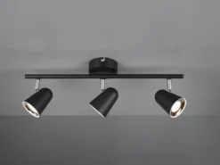 LED Deckenstrahler TOULOUSE Schwarz 3-flammig, Breite 48cm
