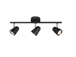 LED Deckenstrahler TOULOUSE Schwarz 3-flammig, Breite 48cm
