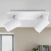 LED Deckenstrahler Weiß 2-flammig, Breite 30cm