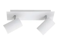 LED Deckenstrahler Weiß 2-flammig, Breite 30cm